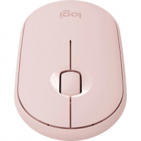 Мишка Logitech - Pebble M350, оптична, 1000 dpi, безжична, розова, снимка 10 - Клавиатури и мишки - 36424148