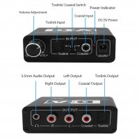 Висококачествен цифров аналогов аудио ДАК DAC 192kHz 24bit + Гаранция, снимка 4 - Ресийвъри, усилватели, смесителни пултове - 32621442