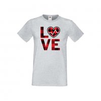 Мъжка тениска Свети Валентин Love 3, снимка 5 - Тениски - 35649916