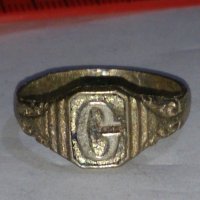 Старинен пръстен сачан над стогодишен - 73811, снимка 1 - Антикварни и старинни предмети - 29013615
