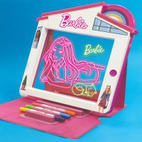 Светеща дъска за рисуване Premium Glow Pad Barbie Diamant Toys 5115, снимка 5 - Рисуване и оцветяване - 42991104