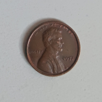 1 цент САЩ 1971 1 цент 1971 Американска монета Линкълн , снимка 2 - Нумизматика и бонистика - 44897479