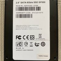 Хард диск ADATA SP550 SSD 120Gb.и лаптоп DELL Inspiron N5010, снимка 2 - Външни хард дискове - 39757370