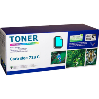 Canon Cartridge 718C Cyan съвместима тонер касета CRG718C (CR2661B002AA) (2.9K), снимка 1 - Консумативи за принтери - 44865621