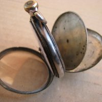 Сребърен джобен часовник , снимка 5 - Антикварни и старинни предмети - 28269258