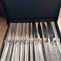 Старинен Комплект Руски Ножове 12 броя, снимка 1 - Антикварни и старинни предмети - 38001755