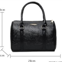 ✨Комплект от 6 броя луксозни дамски чанти /Цвят: Черен, снимка 5 - Чанти - 40681837