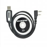 USB кабел за копиране и програмиране BAOFENG, Два жака, Дълъг кабел, Черен, снимка 5 - Друга електроника - 37512486