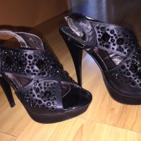 Дамски високи обувки , снимка 5 - Дамски обувки на ток - 28981510