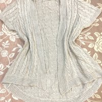 ZARA KNIT дамска жилетка, снимка 3 - Жилетки - 39269688