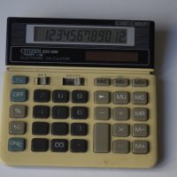 12-цифрен соларен калкулатор със забележки, снимка 1 - Друга електроника - 43984284