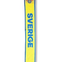 Оригинален чисто нов шал на Швеция, снимка 1 - Футбол - 43023217