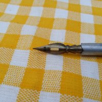 Стара писалка с перо, снимка 5 - Други ценни предмети - 37341286