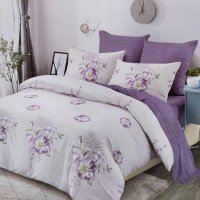 Луксозни спални комплекти от сатениран памук , снимка 3 - Спално бельо - 43094524