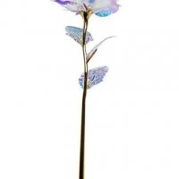 холограмна вечна роза декоративна изкуствена за подарък украса декор, снимка 2 - Други - 37168949