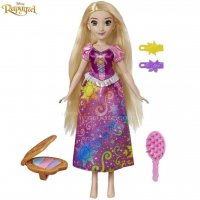 DISNEY PRINCESS Кукла с цветни кичури РАПУНЦЕЛ, снимка 4 - Кукли - 32325311