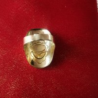 Златен дамски пръстен 14к 2.62 гр. 20 мм, снимка 4 - Пръстени - 43369254