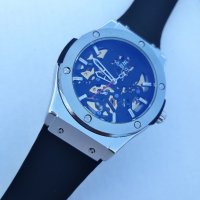 Мъжки луксозен часовник Hublot Big Bang Geneve Vendome Skeleton , снимка 9 - Мъжки - 32515697