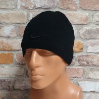 Нова зимна шапка на марката NIKE (Найк) с черно лого, снимка 3 - Шапки - 43270767