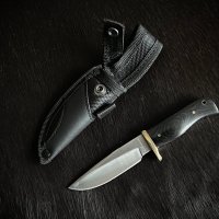 Охотничий нож Small Hunter Black Micarta (BJ067), снимка 2 - Ножове - 43730418