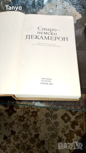 Старонемски декамерон, снимка 1