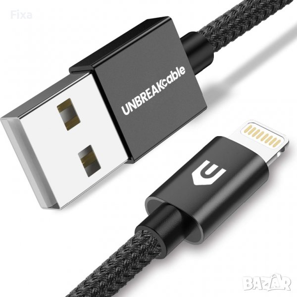 Кабел USB към Lightning (UNBREAKcable), снимка 1