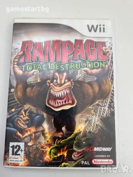 Rampage: Total Destruction за Wii, снимка 1