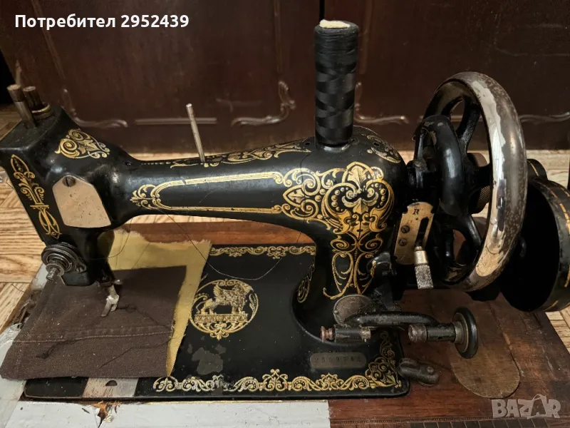 Ръчна автентична шевна машина, снимка 1