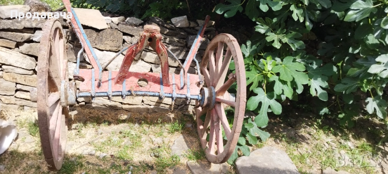 Преден мост на волска каруца, снимка 1