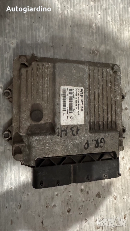 Компютър за двигател / ECU / Моторен компютър за Fiat Grande Punto - 51843361  / 71600.254.00, снимка 1