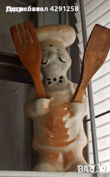  Статуетка Майстор-готвач , снимка 1