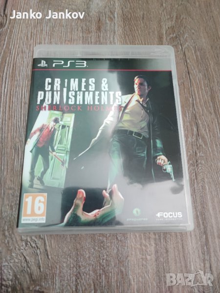 Crimes & Punishments Sherlock Holmes Игра за PS3, игра за Playstation 3, снимка 1