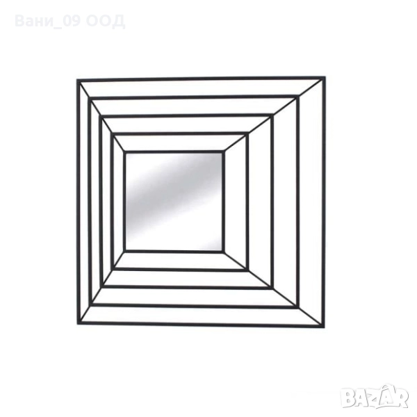 Стенно огледало с модерен дизайн, снимка 1