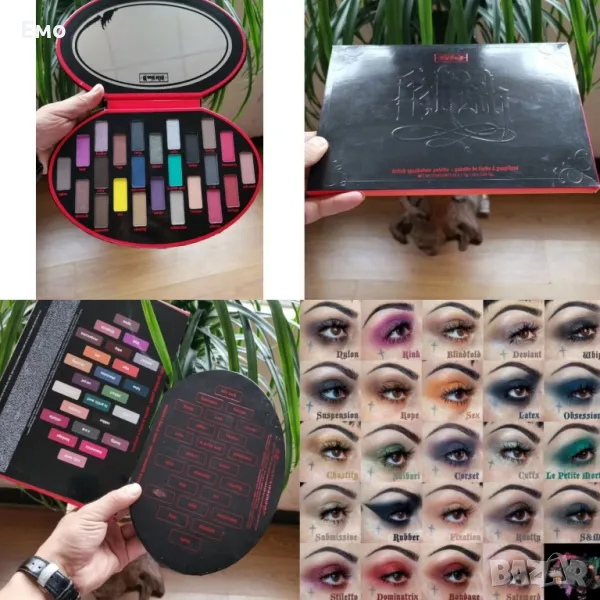 Палитра сенки за очи Fetish 24 цвята Hzs123, снимка 1