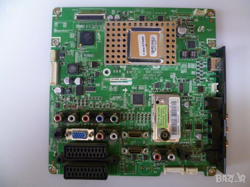 Продавам MAIN BOARD BN41-00982A BN94-01679A от SAMSUNG LE32A430T1, снимка 1