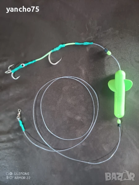 монтаж за сом на река, снимка 1