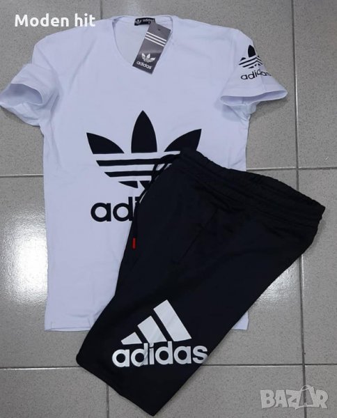 Последни бройки! Adidas мъжки летен комплект /тениска и къси панталони/ реплика, снимка 1