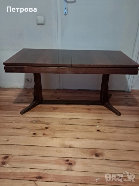 продавам холна ретро масичка, разтегателна, снимка 1