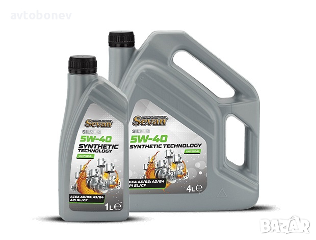 Синтетично двигателно масло SEVAN SILVER 5W-40, снимка 1