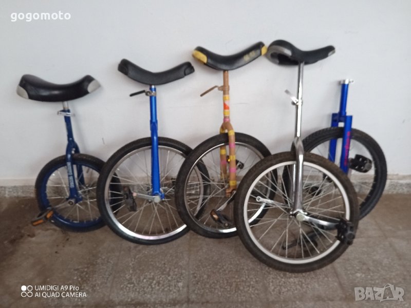 Монобайк, Моносайкъл, циркаджийско колело,регулируем едноколесен велосипед,моносайкъл,цирково колело, снимка 1