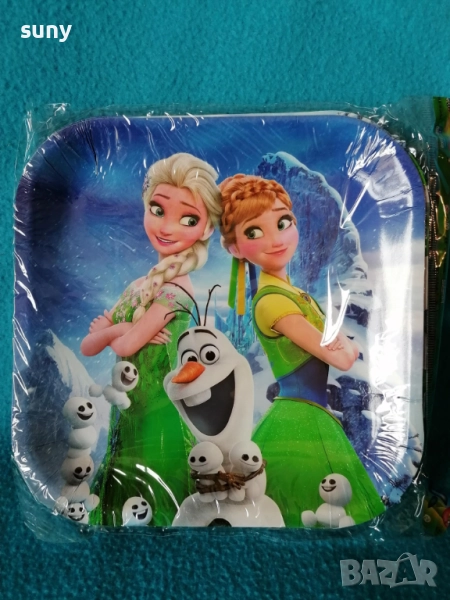 Парти чинийки Фрозен, снимка 1