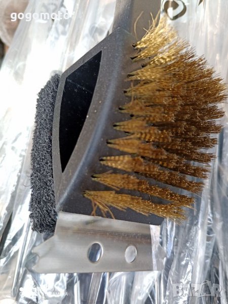 Нова медна телена четка за барбекю, скара, BBQ , снимка 1