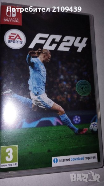 чисто нова EA Sports FC 24 Nintendo Switch, снимка 1