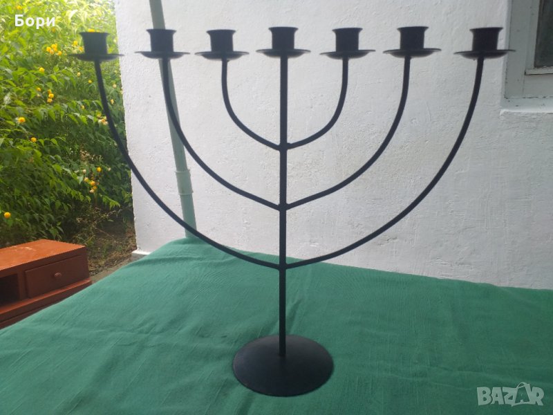 Голям немски свещник за 7 свещи, снимка 1