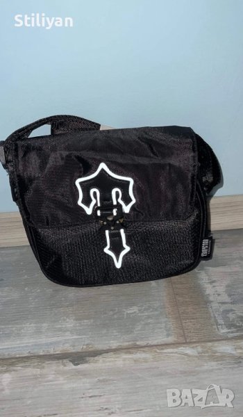 Trapstar shoulder bag reflective black, снимка 1