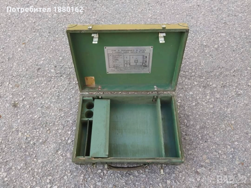 Куфар / сандък за  РР-51М, снимка 1