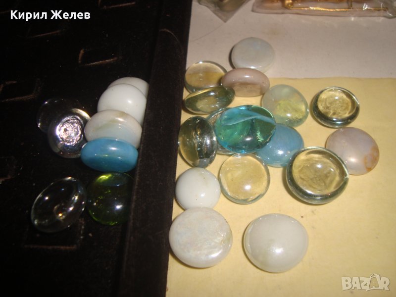 ЛОТ ЦВЕТНО АРТ СТЪКЛО и КРИСТАЛ за УКРАСА 75381, снимка 1