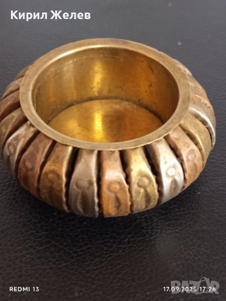 Красива месингова кутия сувенир Индия за КОЛЕКЦИЯ 22901, снимка 1