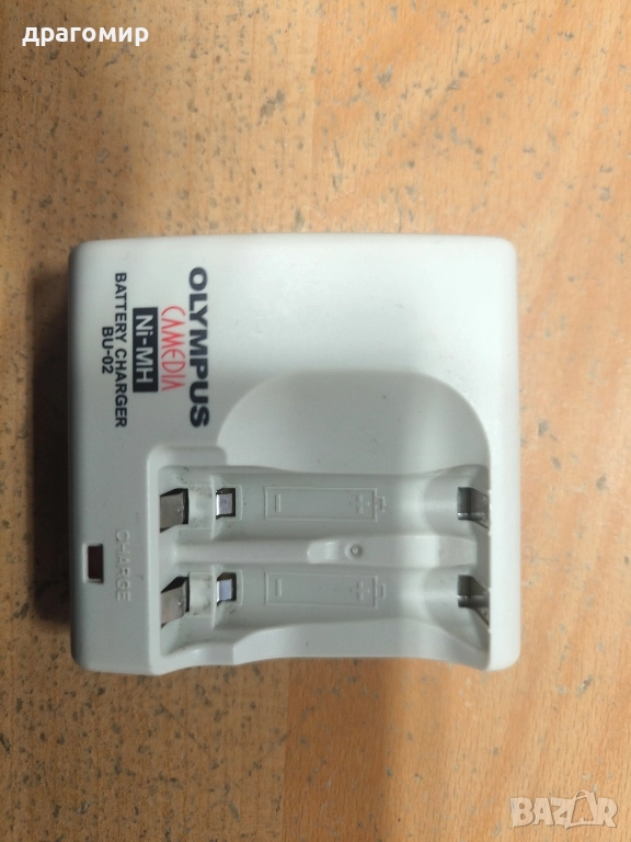 OLYMPUS BATTERY CHARGER BU-02, снимка 1