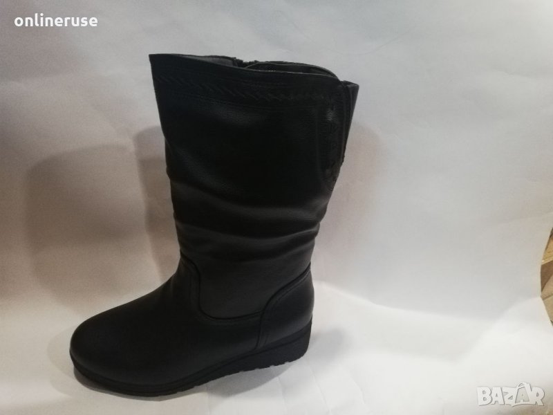 Дамски ботуши платформа , снимка 1